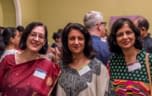 Professors Marie Lall (left), Dr Monica Lakhanpaul (centre) and Dr Priti Parikh (right)
