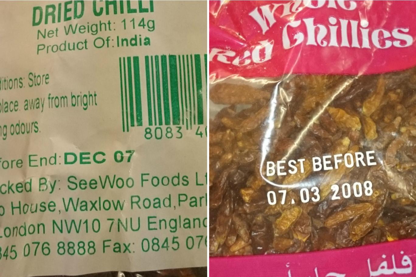 Rat droppings and out of date food found in restaurant and cash & carry...