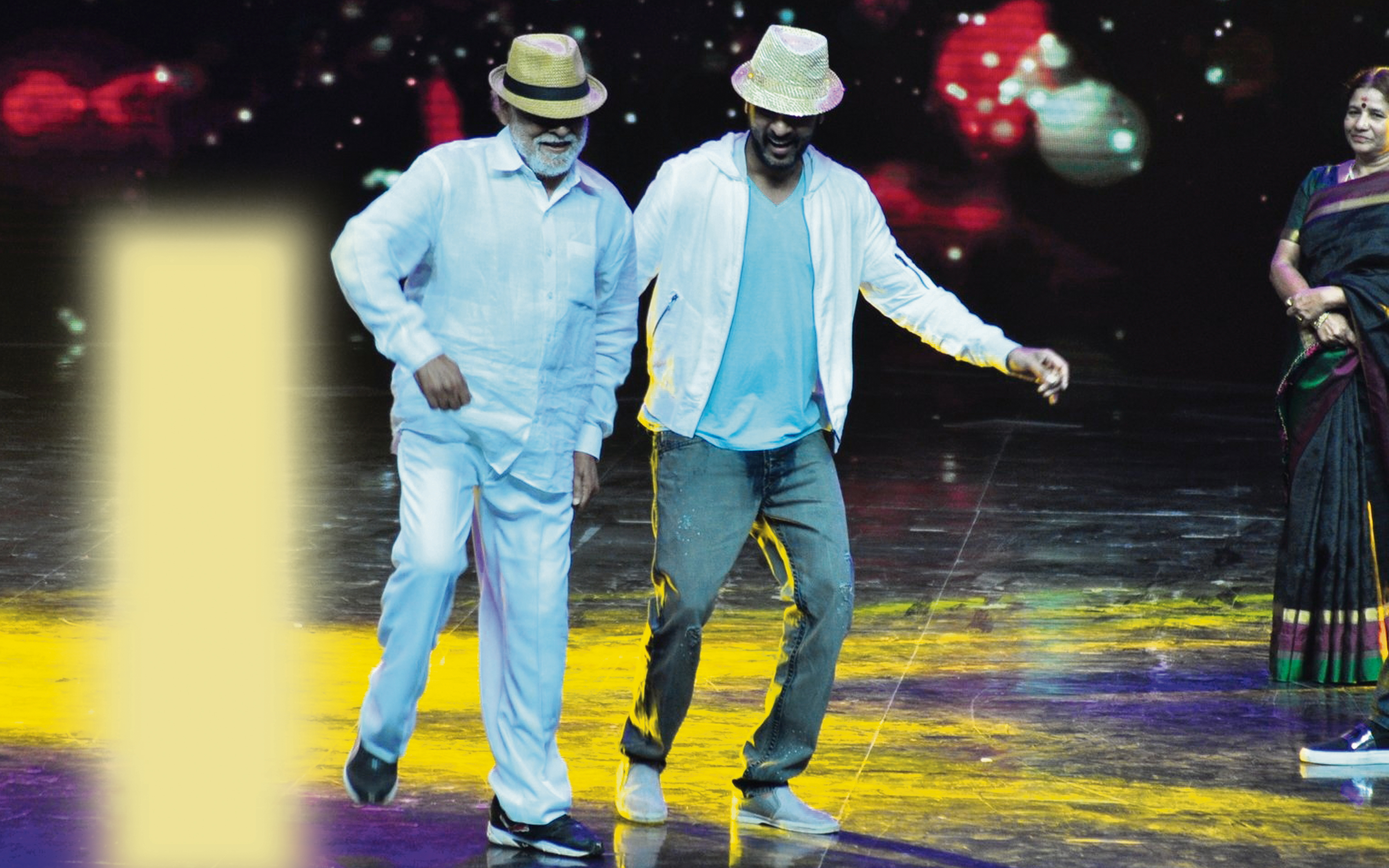 Prabhu Deva Dances With His Father In Reality Show He was previously married to. prabhu deva dances with his father in reality show