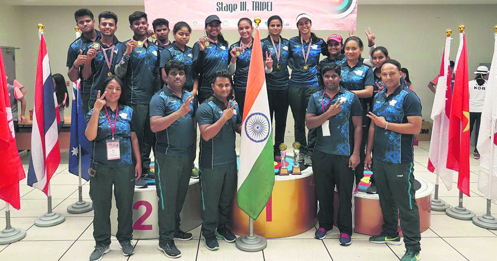 India bag four medals at Asia Cup Archery...