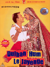 Rewind 20 Years Back To Dulhan Hum Le Jayenge Sing with lyrics to your favorite karaoke songs. dulhan hum le jayenge