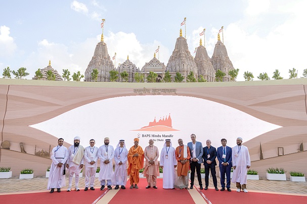 Historic inauguration of BAPS Hindu Mandir in Abu Dhabi